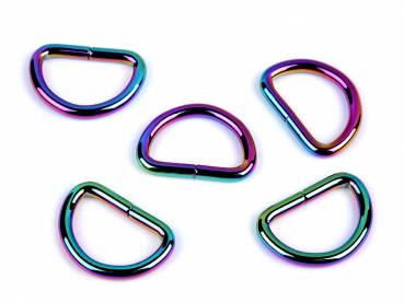 D-Ring 25x33x4mm Multicolor 1 St.
