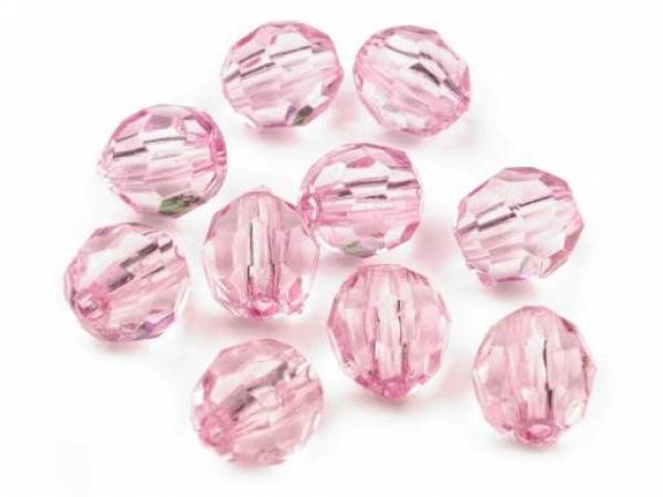 Kunststoff-Perlen Rosa 16x18mm