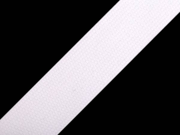 Baumwoll-Gurtband Weiß  30mm