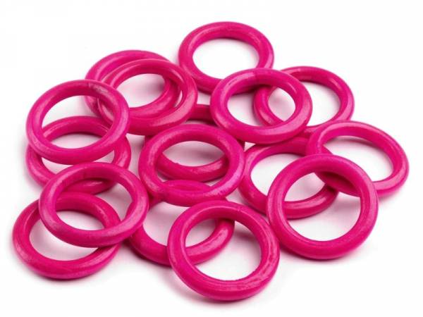 Holzring lackiert 33mm Pink